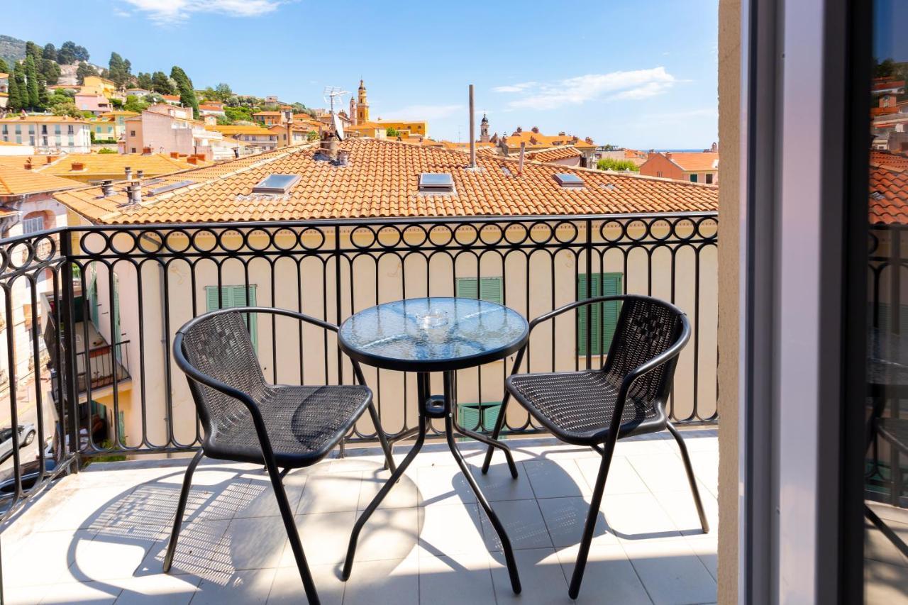Ferienwohnung Marne II - 3 Pieces - Parking - Carre D'Or Menton Exterior foto